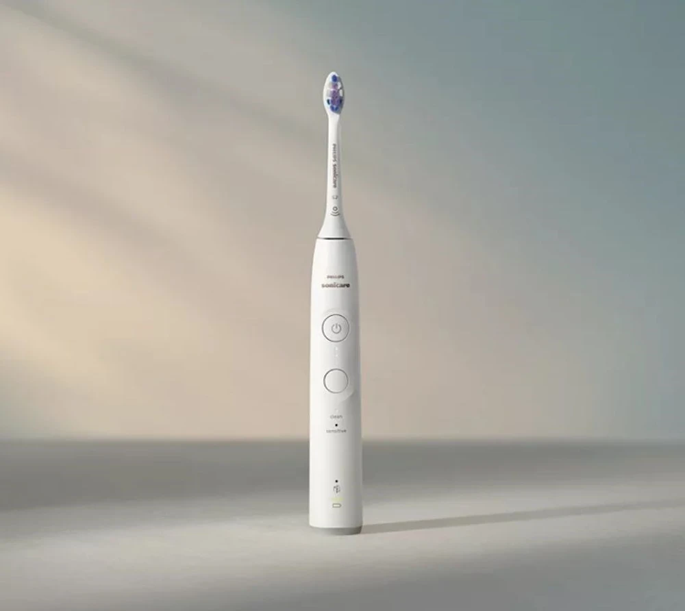 Elektrinis dantų šepetėlis Philips Sonicare Serija 6100 HX7400/01, Baltas