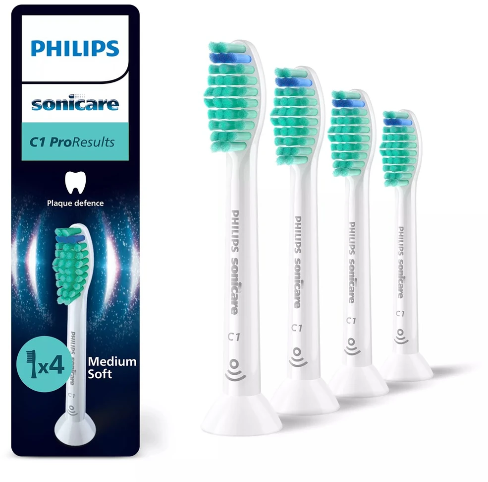 Philips Sonicare ProResults 4 dalių šepetėlių galvučių pakuotė HX6014/87