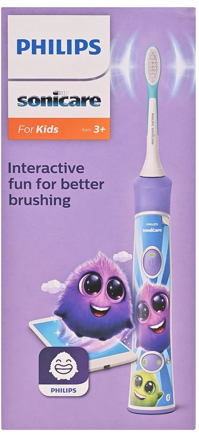 Elektrinis dantų šepetėlis Philips HX6322/12, violetinė