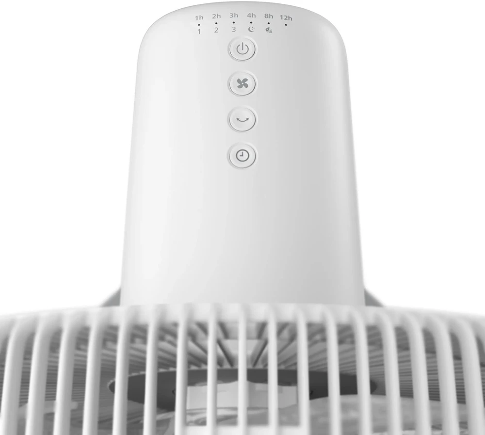 Ventiliatorius Philips 2000 Series | CX2550/00 | Stand Fan | 50 W | Diameter 40 cm | Greičių skaičius 3 | Oscillation | Baltas