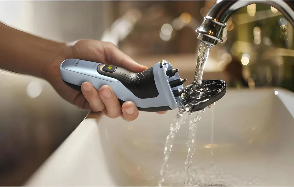 Barzdaskutė Philips X3063/00 men's shaver Rotation shaver Trimmer Juodas, Mėlyna
