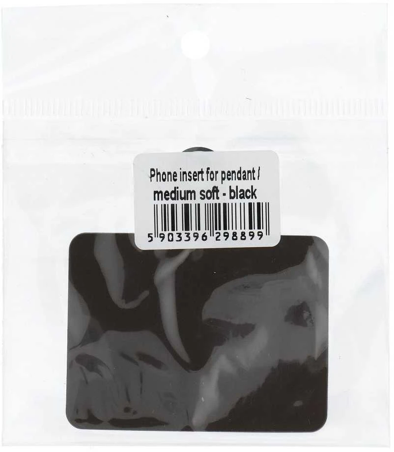 Oem Phone insert for pendant / medium soft - juodas