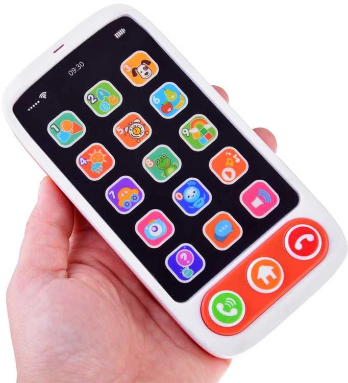 Jokomisiada Telefono išmaniųjų telefonų interaktyvus prisilietimas Mažyliams žibintų melodijos