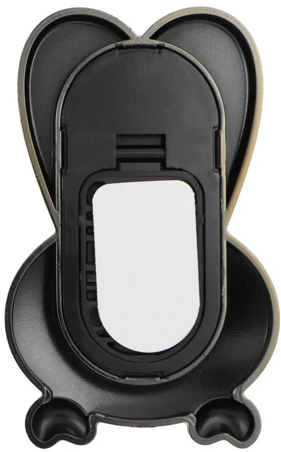 OEM telefono stovas RABBIT - priklijuojamas - juodas