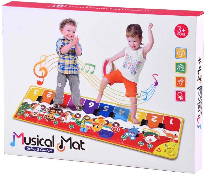 Jokomisiada Piano Musical spalvingas kilimėlis vaikui ZA4398