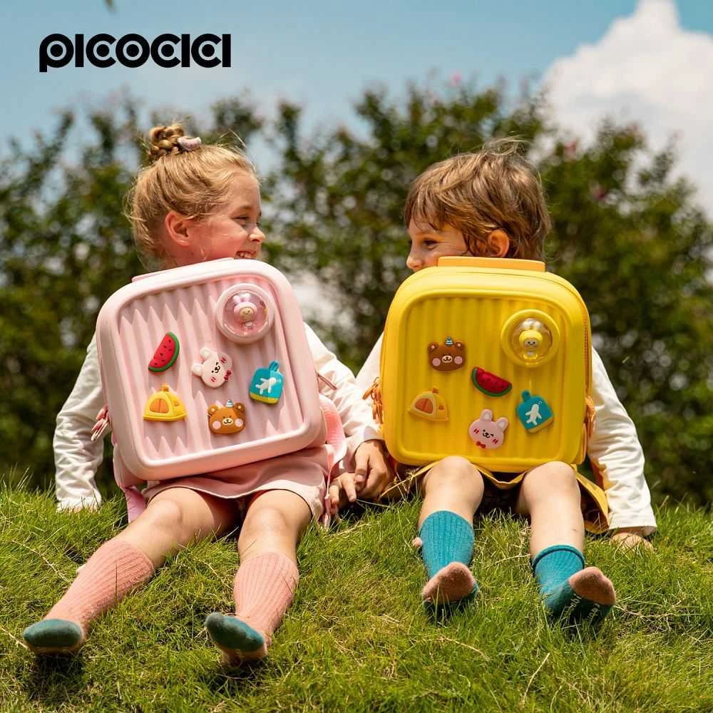 Vaikiška maža kelioninė kuprinė „Picocici K33“ rožinė