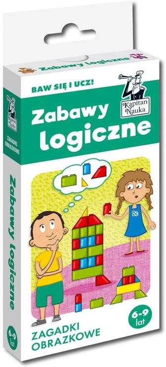 Dėlionė Kapitan Nauka Picture puzzles Logical games 6-9 metai KS 0682