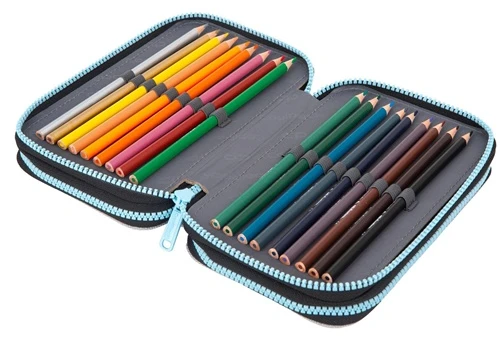 Cool Pack Penalas CoolPack, 20 cm x 13 cm, pilka/įvairių spalvų
