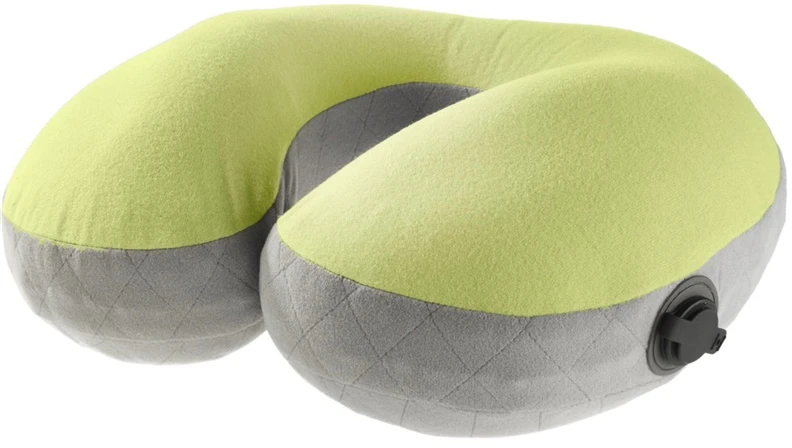 Kelioninė pagalvėlė COCOON Air-Core Neck Pillow Ergonomic Microfiber - Žalia