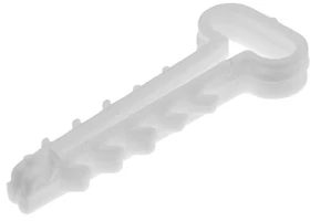 Kaiščiai plokšti Pawbol, USMP2, 2×2.5 mm, balti, 25 vnt.
