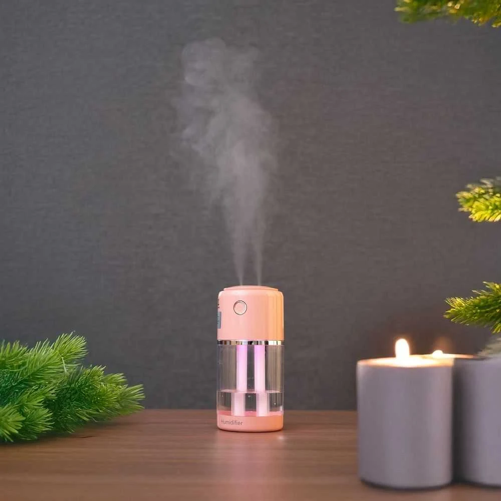 Oem Aromaterapinis aparatas / drėkintuvas / difuzorius H10 rožinė