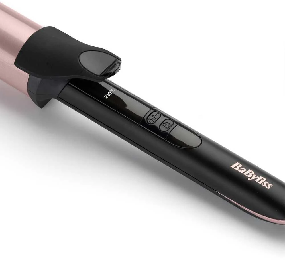 BaByliss C453E plaukų formavimo šukos Garbanojimo žnyplės Šiltas Juoda, Rožinė 2,5 m