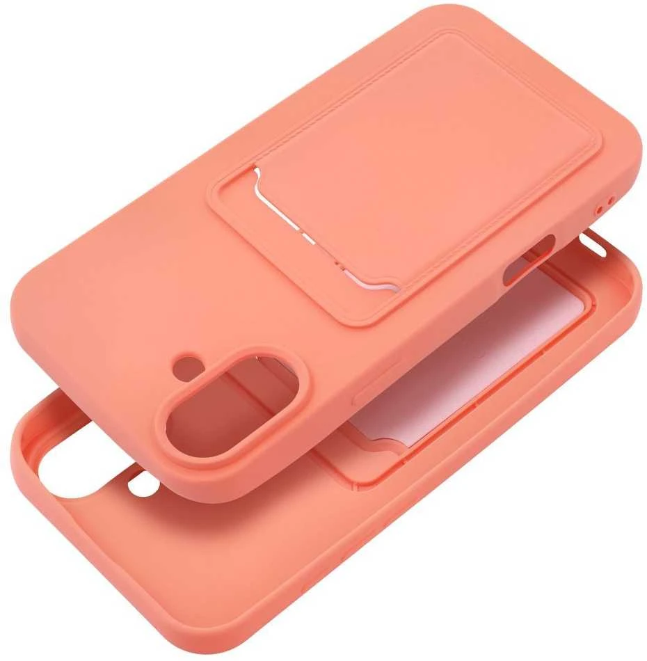 OEM dėklas, skirtas „iPhone 16 PLUS“ kortelių dėklui, rožinis