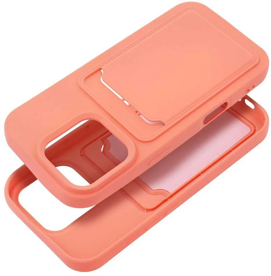 Oem CARD dėklas, skirtas IPHONE 16 Pro rožinis