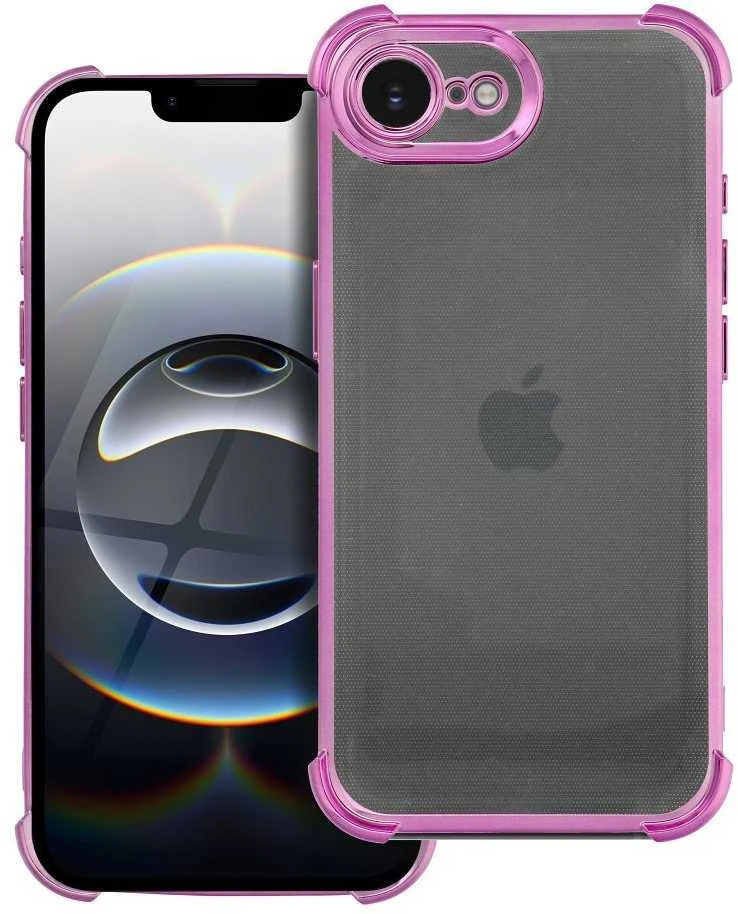 Dėklas Oem Case for iPhone 16e (SE 4 2025) / 17e Antishock Electro violetinė