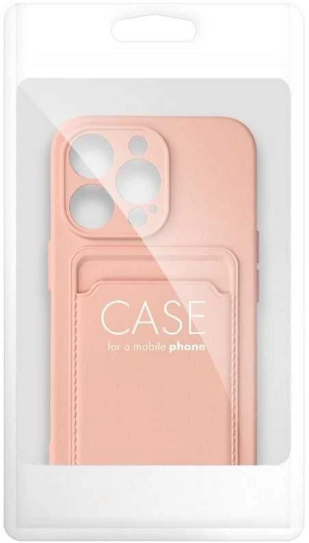 OEM dėklas, skirtas „iPhone 15 PRO MAX“ kortelių dėklui, rožinis