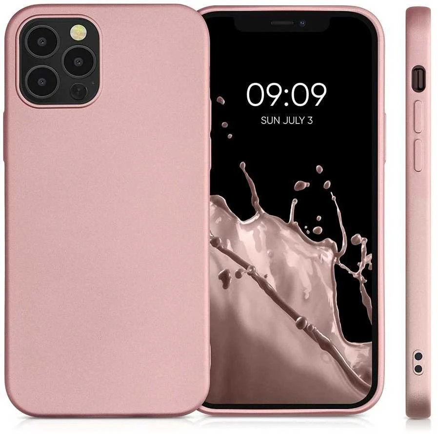 Oem Originalus dėklas, skirtas iPhone 16e (SE 4 2025) / 17e, metalinės rožinės spalvos