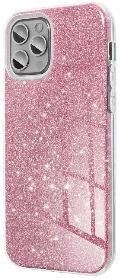 Forcell OEM dėklas, skirtas iPhone 13, spindinčios rožinės spalvos