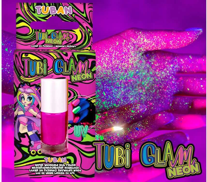 Tuban Tubi Glam - Nagų lakas - Neoninė rožinė ( TU3540 )
