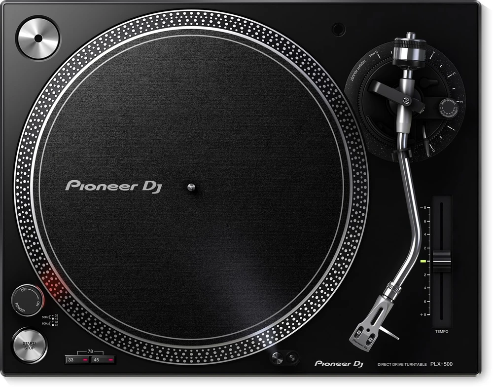 Patefonas Pioneer DJ PLX-500, Juodos spalvos