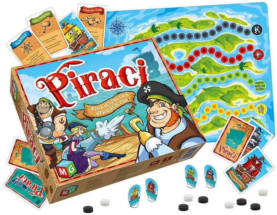 Multigra Piratų stalo žaidimų nuotykių strategija GR0293