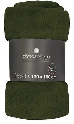 Pledas Atmosphera 156047K, natūrali žalia, 130 cm x 180 cm