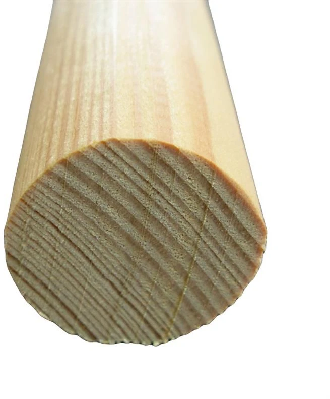 PLANED BEAM ROUND 44X44X2400 JOINT