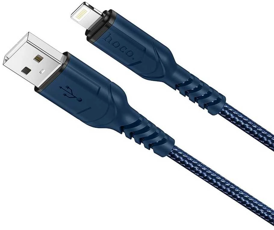 HOCO laidas USB A iki Lightning 2,4A X59 1 m mėlynas