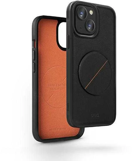 UNIQ Novo Dėklas Apple iPhone 14 Plus / 15 Plus 6,7″ midnight juodos spalvos