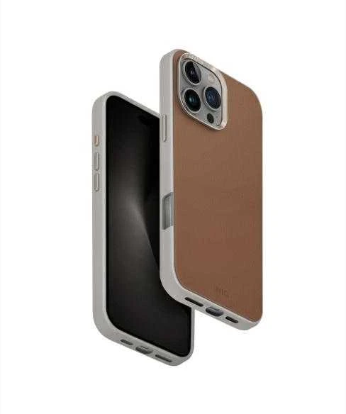 UNIQ dėklas Lyden DS Apple iPhone 16 Pro Max 6.9″ Magclick Charging carmel-ivory