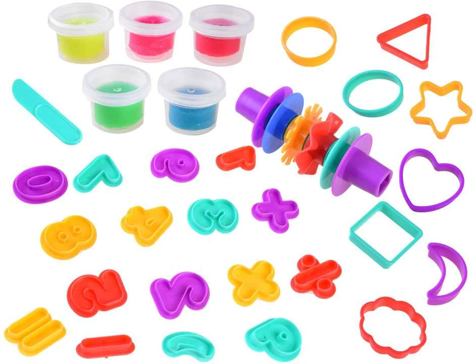 Jokomisiada Plastikinė masė + formos skaičiai Formos ZA4292