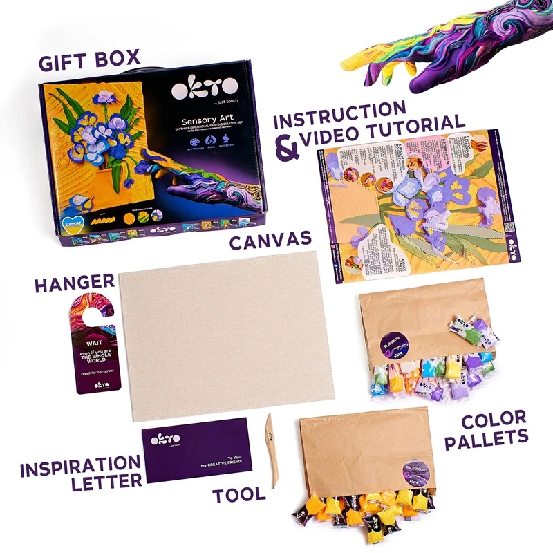 Plastilinas Okto Irises ETC10007