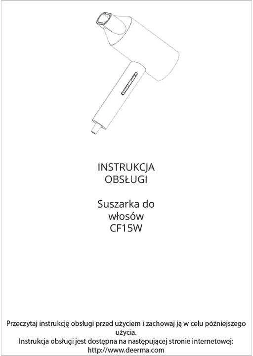 Plaukų džiovintuvas Deerma CF15W