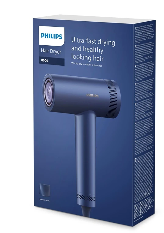 Plaukų džiovintuvas Philips 8000 BHD839/00 su „ThermoShield Advanced“