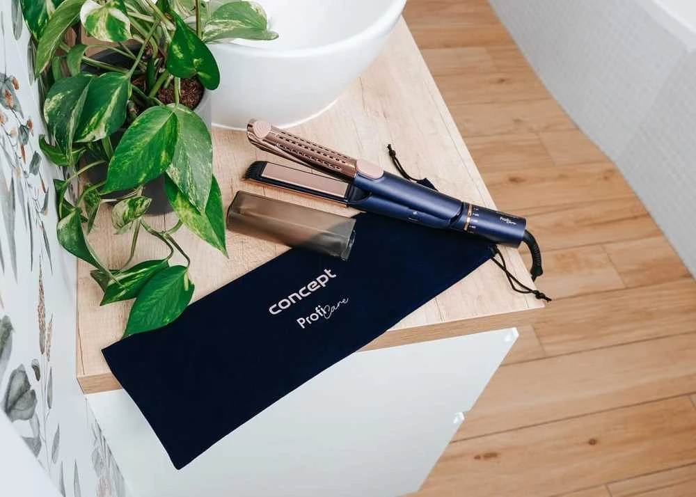 Concept PROFI Care VZ8100 Hair straightener mėlynas, auksinis