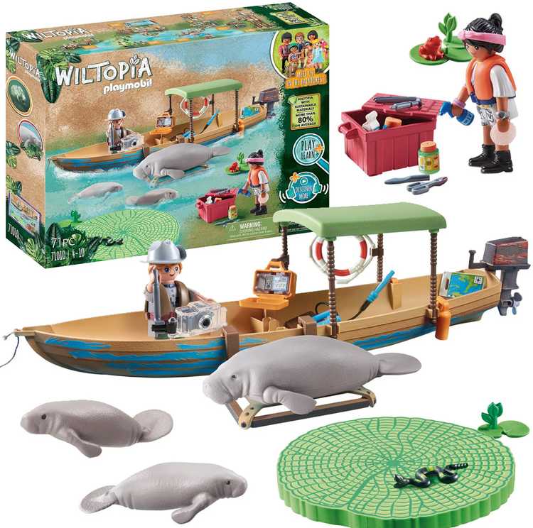 Playmobil Kelionė laivu pas Lamantinus