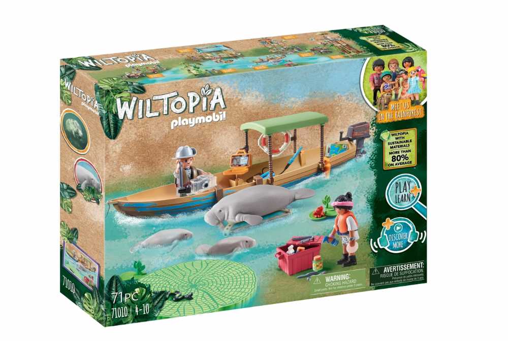 Playmobil Kelionė laivu pas Lamantinus
