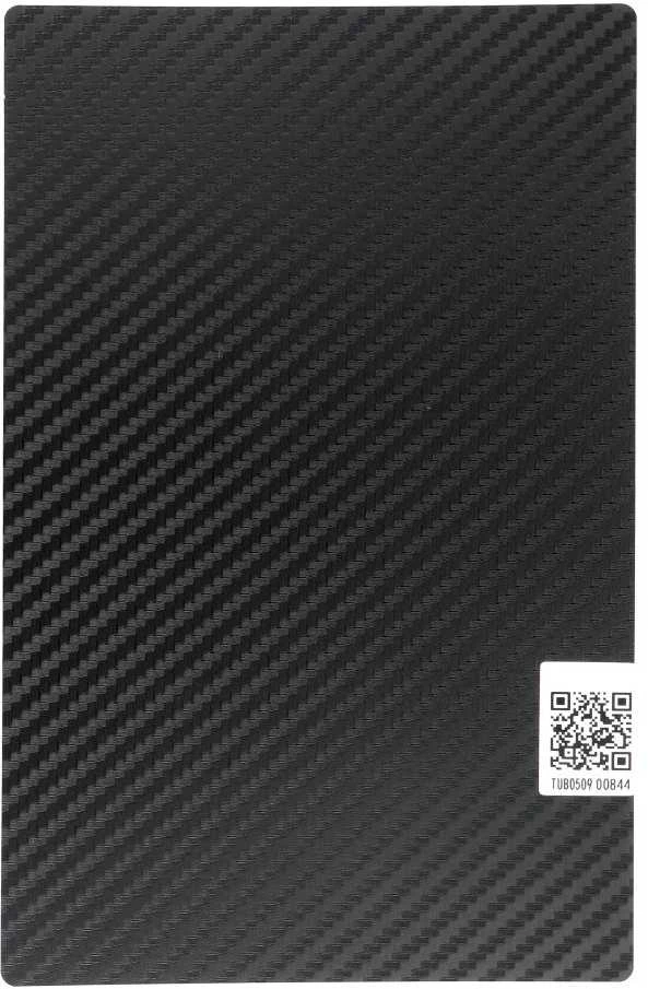 Oem Plėvelė galiniam viršeliui 180 x 120 mm 10 vnt. - anglies pluošto