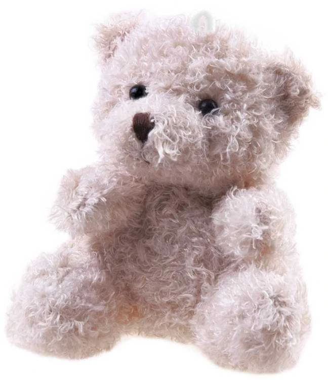Jokomisiada Pliušinis BEAR Malonus talismano pakabukas ZA4404