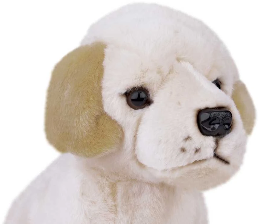 Beppe Pliušinis žaislas talismanas mielas žaislas Labradoro šuns sėdėjimas 20cm 13475