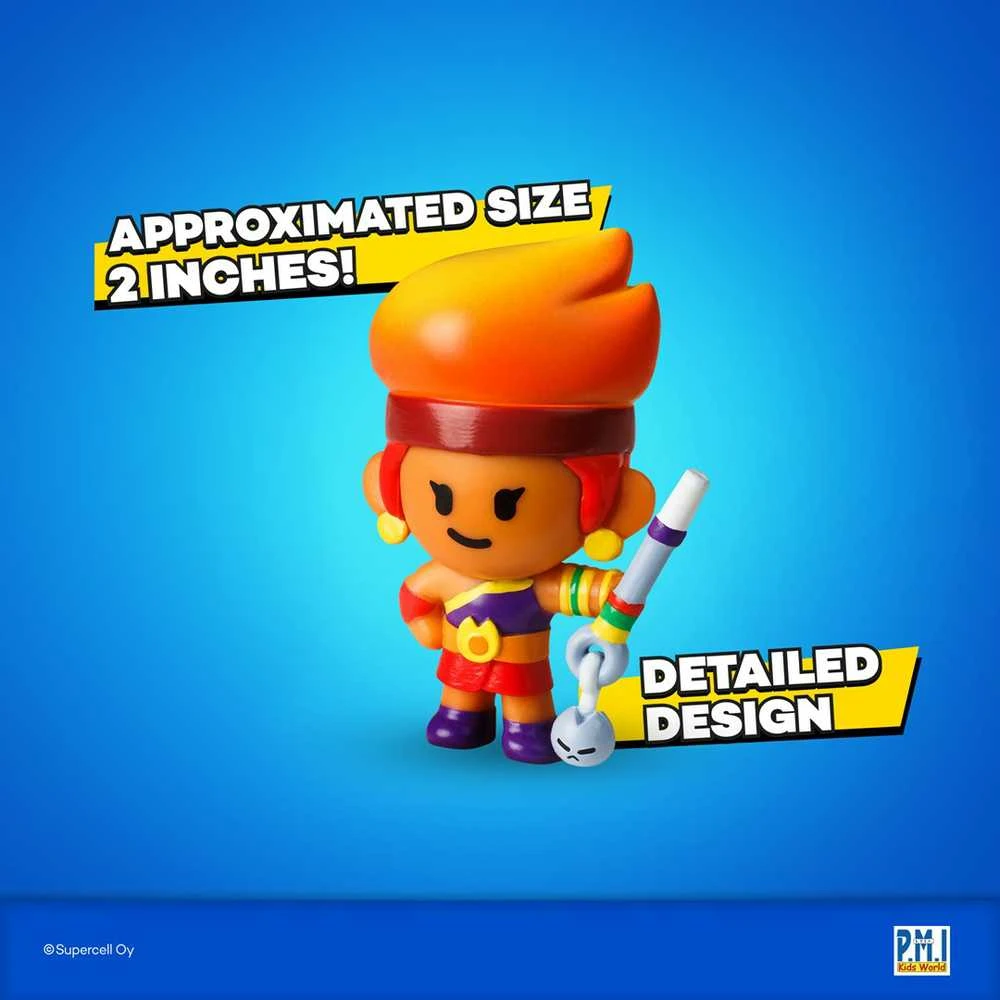 „Pmi Kids World BRAWL STARS“ 1 S1 FIGŪRĖLĖS – 8 PRABANGIŲ DĖŽUTĖS, C VERSIJA
