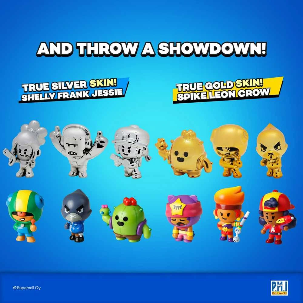 „Pmi Kids World BRAWL STARS“ 1 S1 FIGŪRĖLĖS – 8 PRABANGIŲ DĖŽUTĖS, B VERSIJA