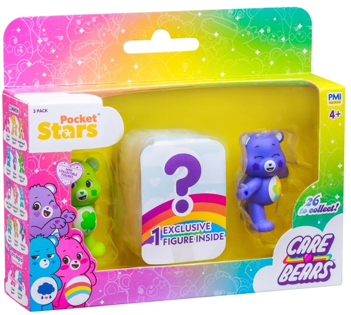 Pmi Kids World CARE BEARS S1 FIGŪRĖLĖS - 3 PAKUOTĖS (Asortimentas)