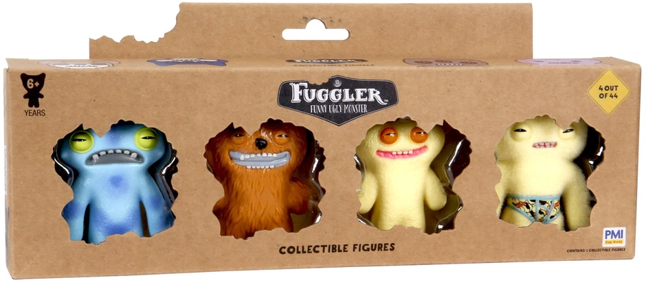 Pmi Kids World FUGGLER figūrėlių rinkinys, 4 vnt., asort., FG2030
