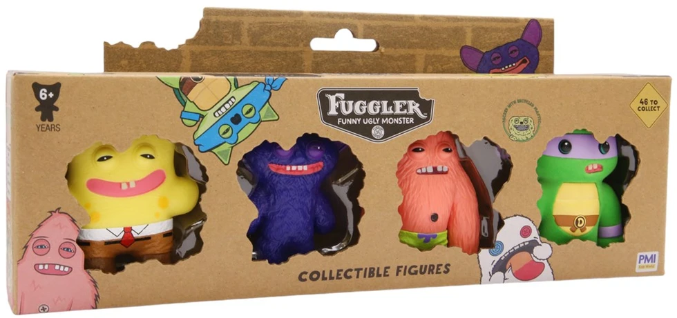 Pmi Kids World FUGGLER S2 FIGŪRĖLĖS - 4 VNT. (Asortimentas)