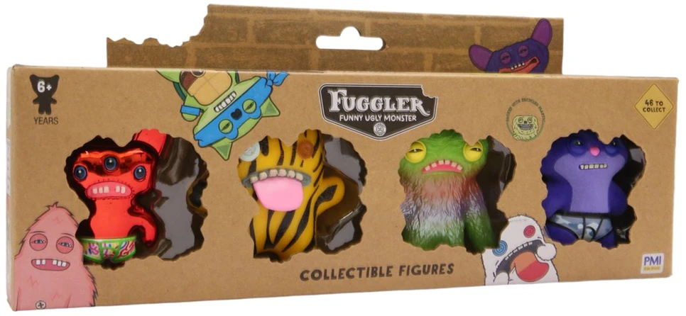 Pmi Kids World FUGGLER S2 FIGŪRĖLĖS - 4 VNT. (Asortimentas)