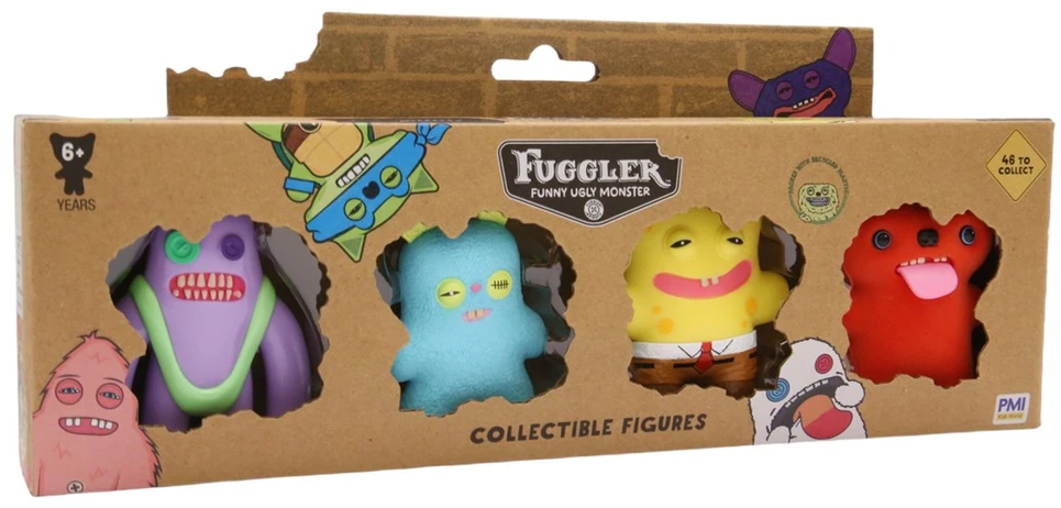 Pmi Kids World FUGGLER S2 FIGŪRĖLĖS - 4 VNT. (Asortimentas)