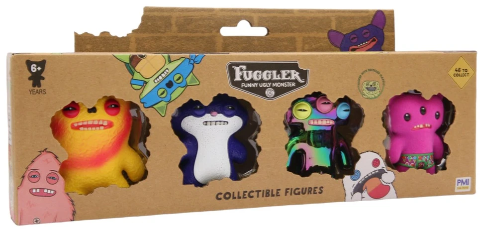 Pmi Kids World FUGGLER S2 FIGŪRĖLĖS - 4 VNT. (Asortimentas)