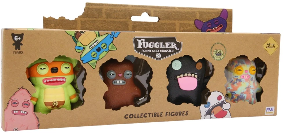 Pmi Kids World FUGGLER S2 FIGŪRĖLĖS - 4 VNT. (Asortimentas)