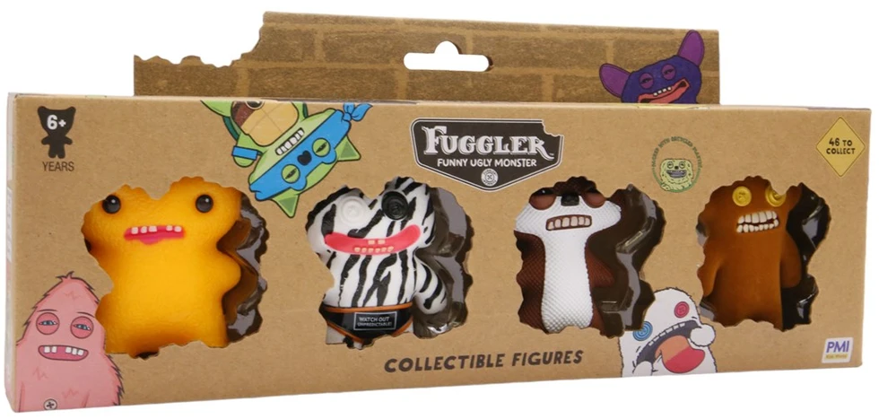 Pmi Kids World FUGGLER S2 FIGŪRĖLĖS - 4 VNT. (Asortimentas)